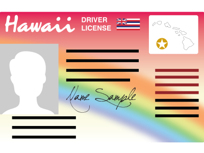 Sample Driver's License Image