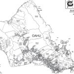 Map of Oahu