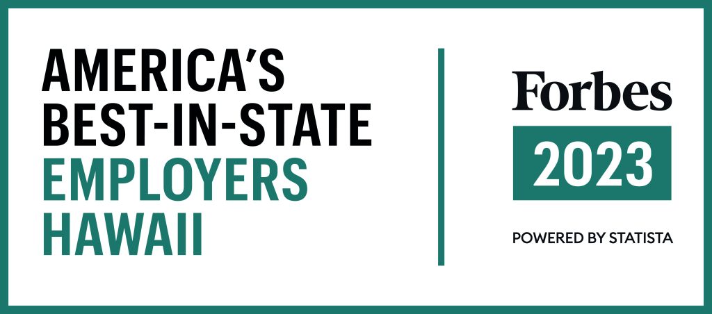 Logo showing the Forbes Best-In-State Employers branding